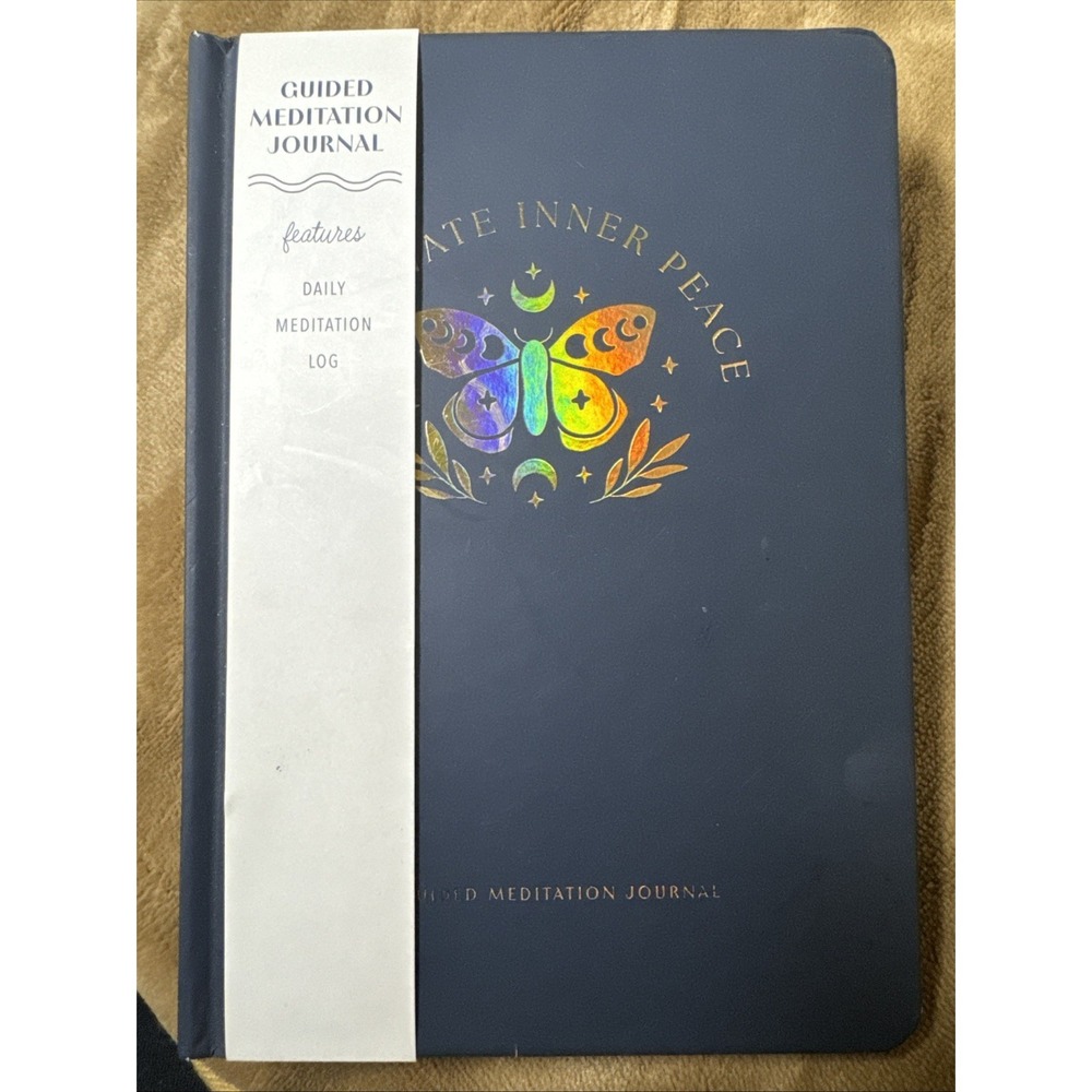 Spritz Guided Mediatation‎ Journal - Elevate Inner Peace Hardcover 120 Pages New